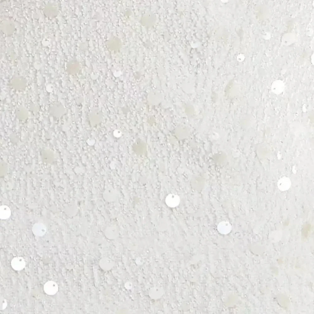 City Studio Juniors' Sequin Boucle Sleeveless Bodycon White Dress - Picture 4 of 8